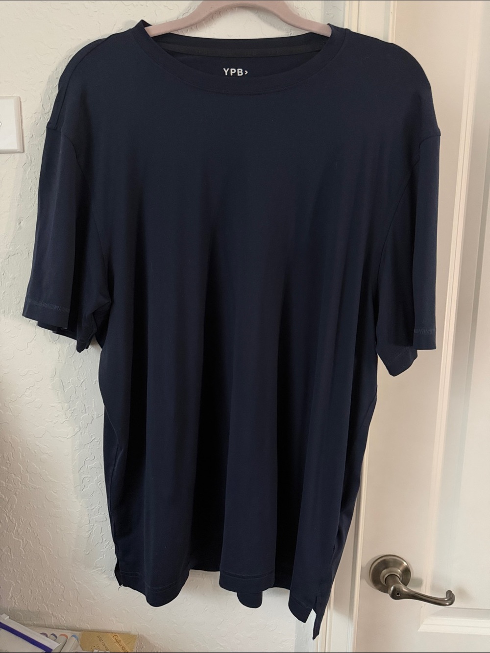 YPB Men’s Navy Short Sleeve Crew Neck Tee